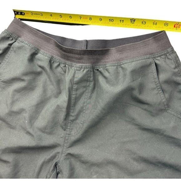 Prana Breathe Shorts Mens Sz L Green Logo Activewear Unlined‎ | G1 - Picture 4 of 6